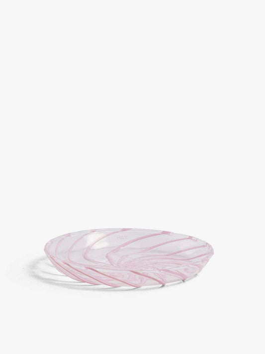 ERNESTO Kitchenware Pink ERNESTO -  Set of Glass Plates