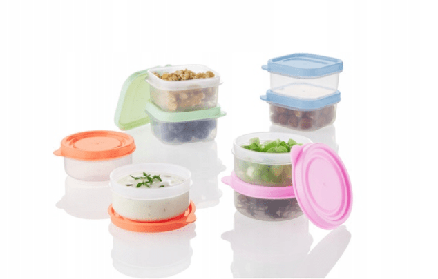 ERNESTO Kitchenware ERNESTO - Set of mini food containers, 8 pieces