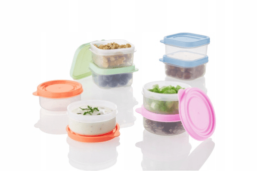 ERNESTO Kitchenware ERNESTO - Set of mini food containers, 8 pieces