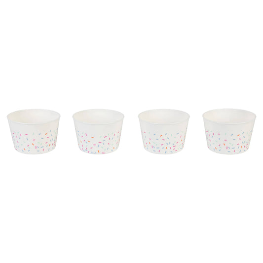 ERNESTO Kitchenware Multi-Color ERNESTO - Sprinkle design ice cream cups
