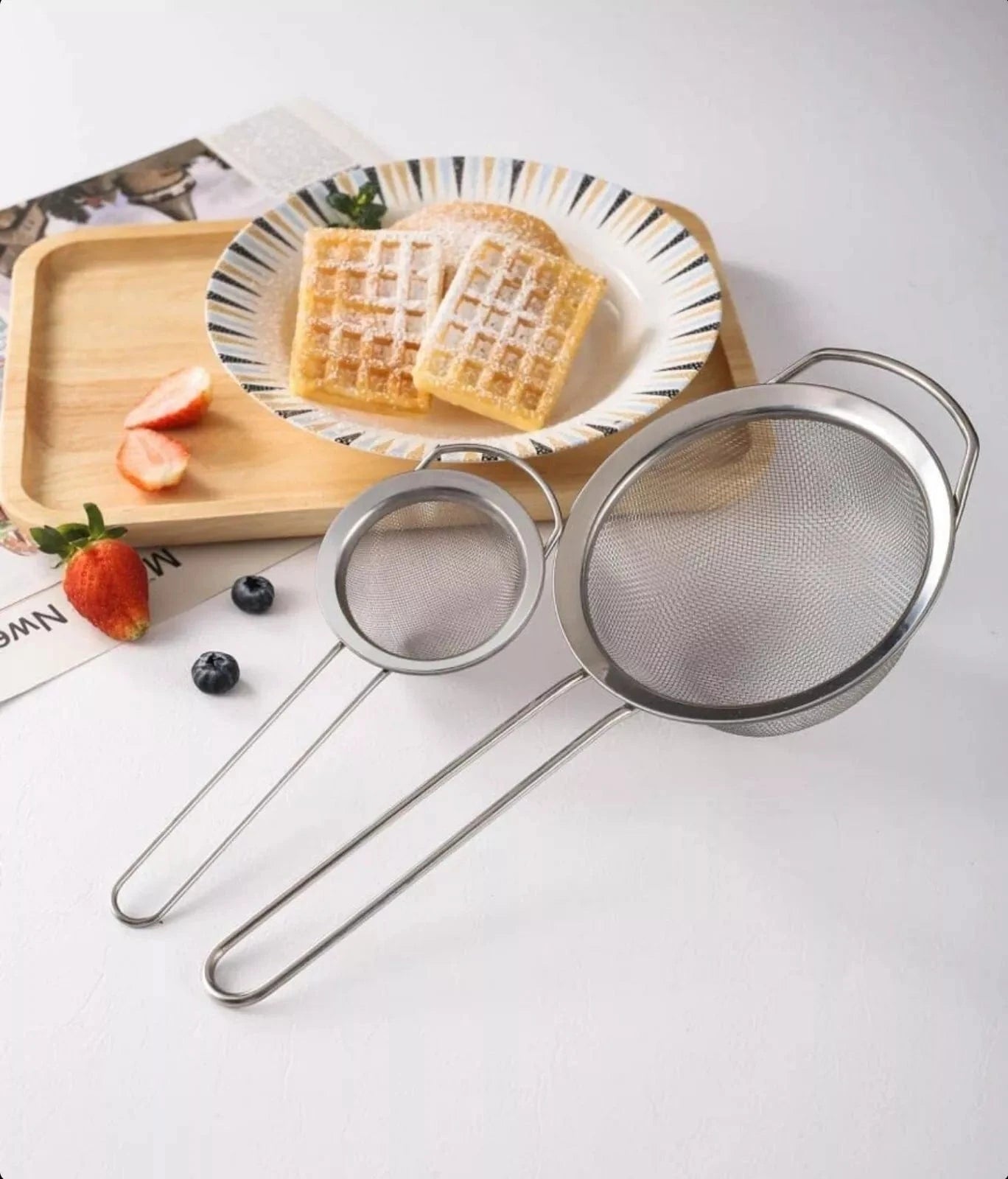 ERNESTO Kitchenware ERNESTO - Stainless Steel Sieve Set