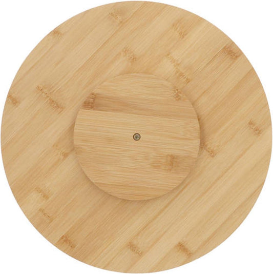 ERNESTO Kitchenware ERNESTO - Turntable Bamboo Serving Tray