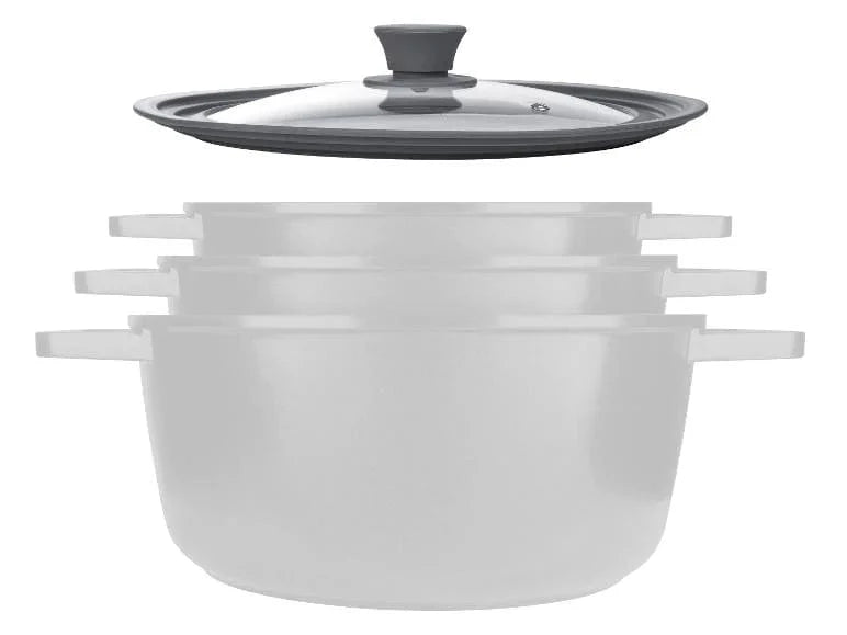 ERNESTO Kitchenware 24-28 cm / Grey ERNESTO - Universal Lid