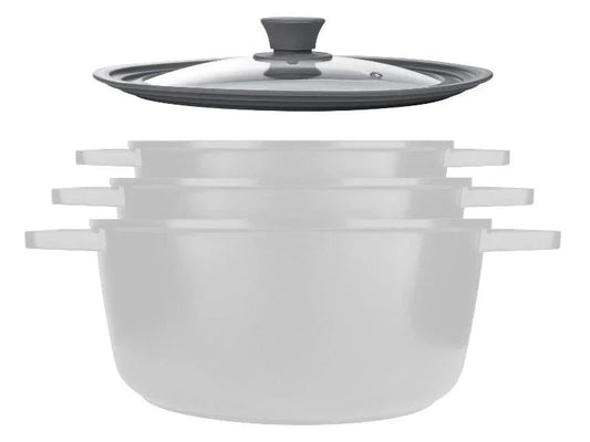 ERNESTO Kitchenware 24-28 cm / Grey ERNESTO - Universal Lid