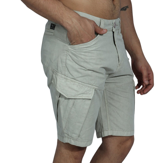 FALCON Mens Bottoms S / Beige FALCON - 2 Side Pockets Shorts