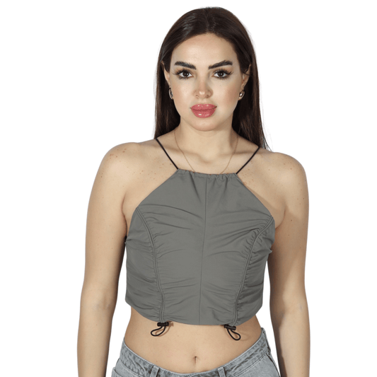FB SISTER Womens Tops XS / Green FB SISTER - Parachute Utility Top