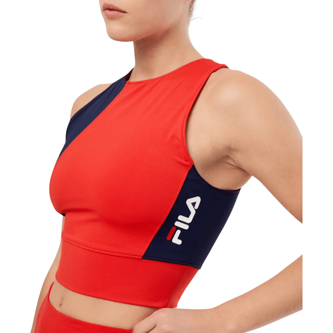 FILA Womens sports Multi-Color / XS FILA - Racerback Cropped Tank Top