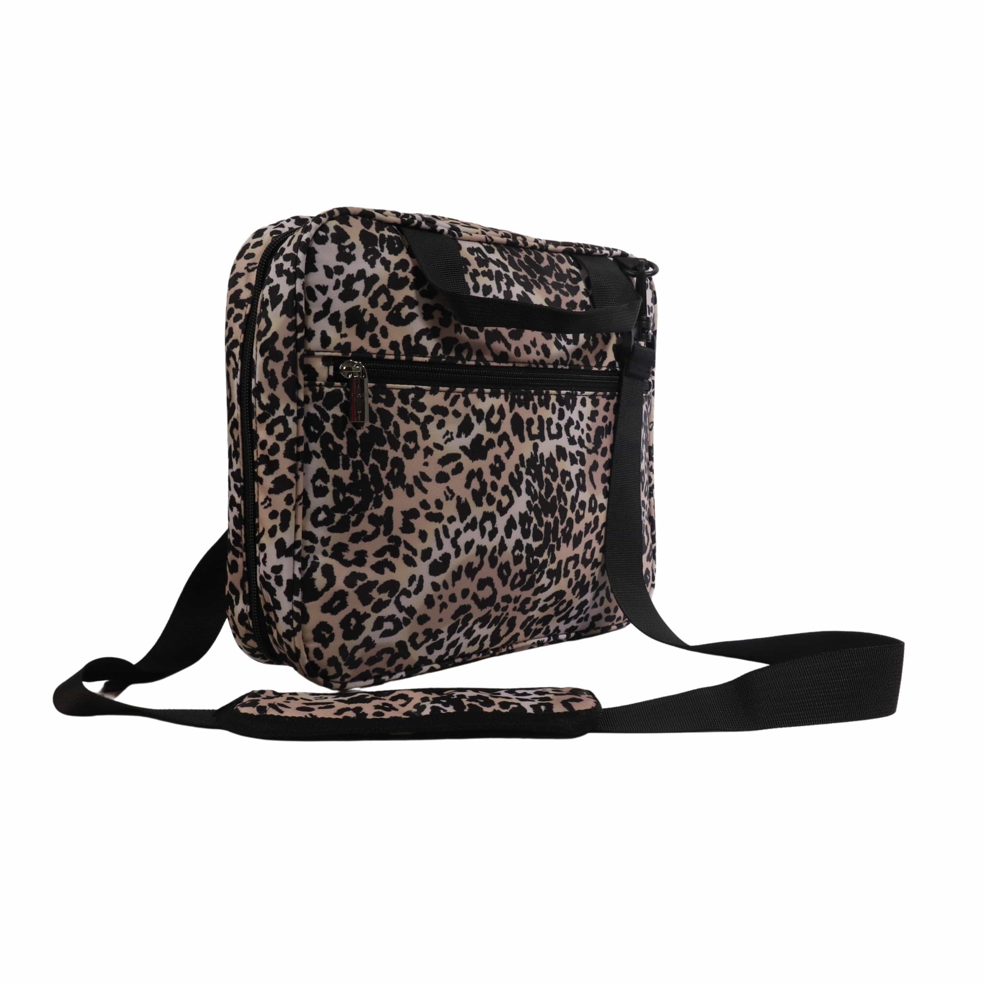 FINPAC Laptops & Accessories Multi-Color FINPAC - Laptop Case Bag Leopard Animal Skin Print