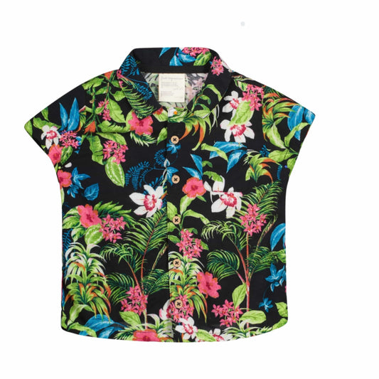 FIRST IMPRESSIONS Baby Boy 2 Years / Multi-Color FIRST IMPRESSIONS - BABY - 2-Pc. Tropical Shirt Deep