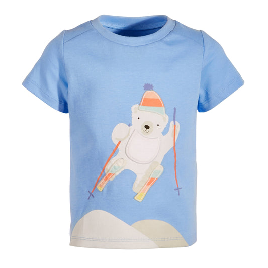 FIRST IMPRESSIONS Baby Boy 18 Month / Blue FIRST IMPRESSIONS - BABY - Polar Bear Cotton T-Shirt