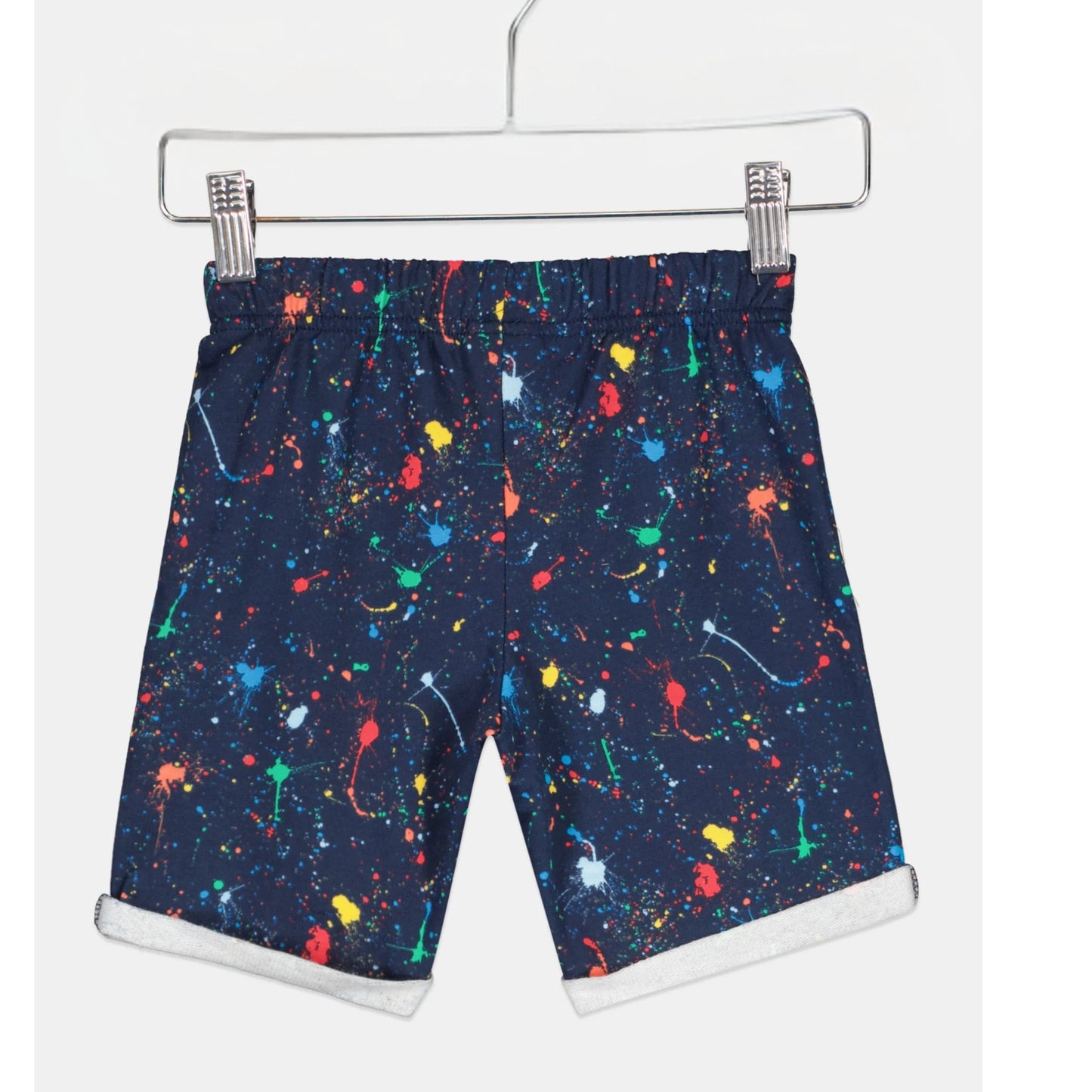 FIRST IMPRESSIONS Baby Boy 6-9 Month / Multi-Color FIRST IMPRESSIONS - Baby - Splatter-Print Shorts