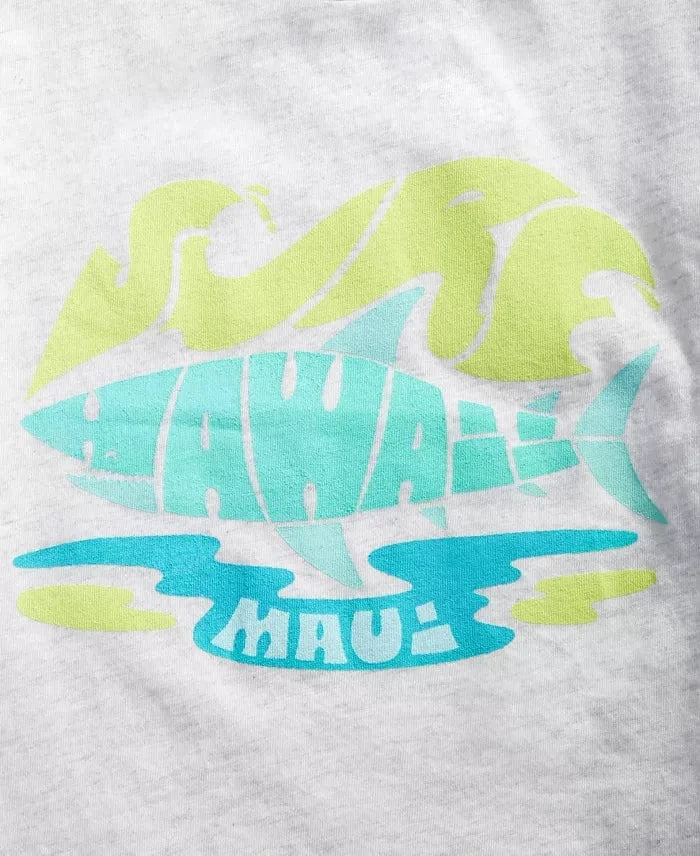 FIRST IMPRESSIONS Baby Boy 3-6 Month / Grey FIRST IMPRESSIONS - Baby - Surf Graphic T-Shirt