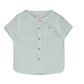 FIRST IMPRESSIONS Baby Boy 3-6 Month / Multi-Color FIRST IMPRESSIONS - Crew Neck Short Sleeve Stripe Shirt