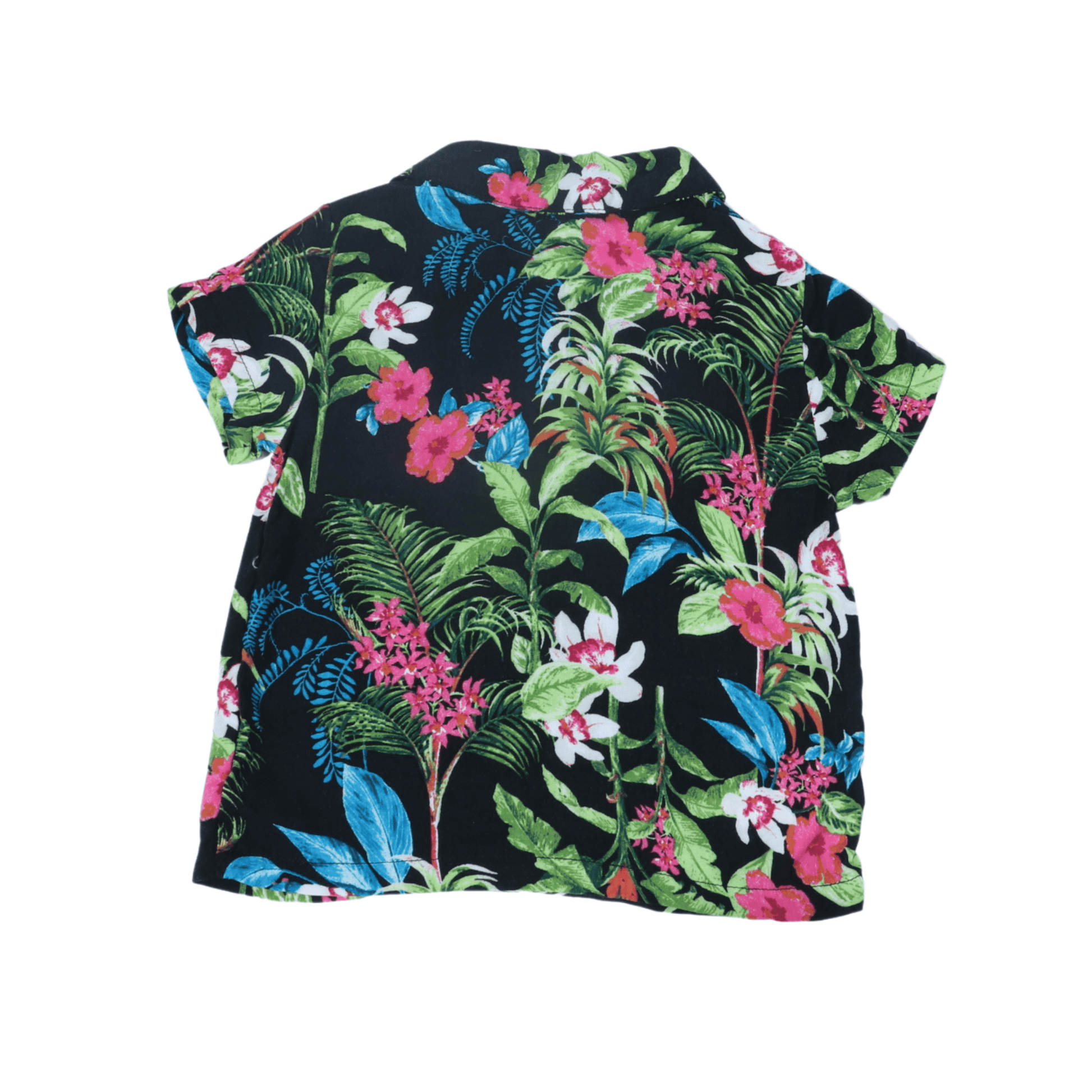 FIRST IMPRESSIONS Baby Boy 3-6 Month / Multi-Color FIRST IMPRESSIONS -  Full Flower Printed Shirt