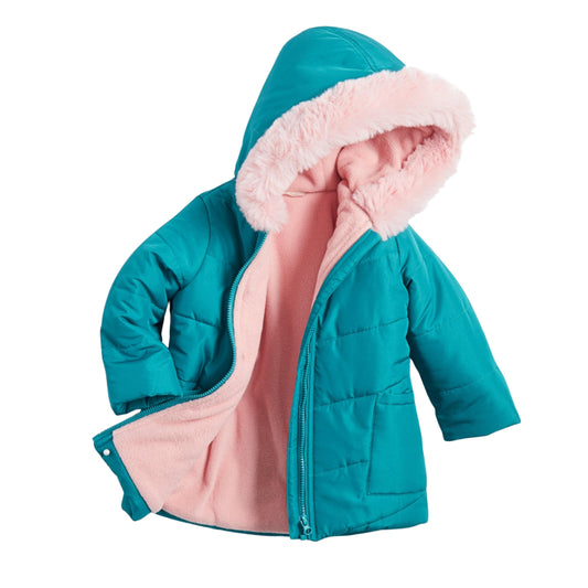 FIRST IMPRESSIONS Baby Girl FIRST IMPRESSIONS - Baby Girls Hooded jacket