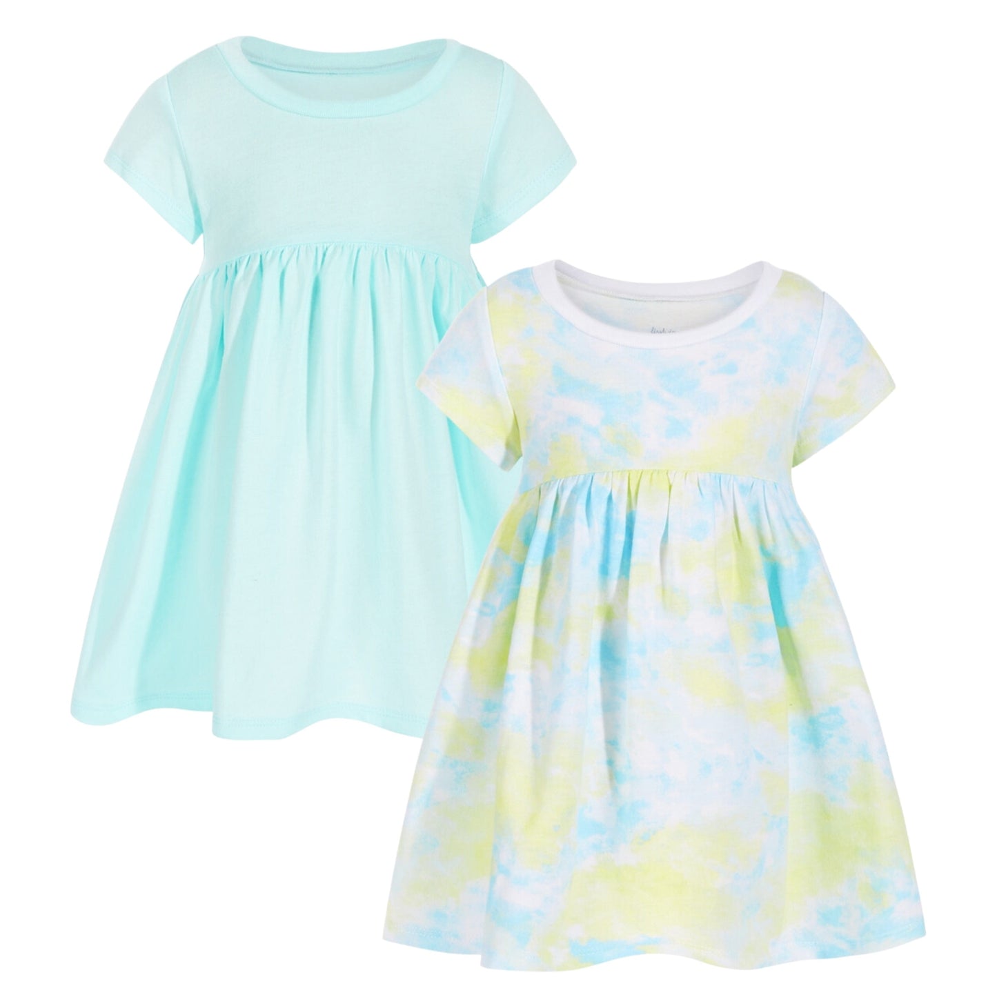 FIRST IMPRESSIONS Baby Girl 3-6 Month / Multi-Color FIRST IMPRESSIONS - BABY - Tie-Dyed Dress 2PC