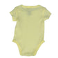 FIRST IMPRESSIONS Baby Girl New Born / Yellow FIRST IMPRESSIONS - Plain simple cotton baby bodysuit