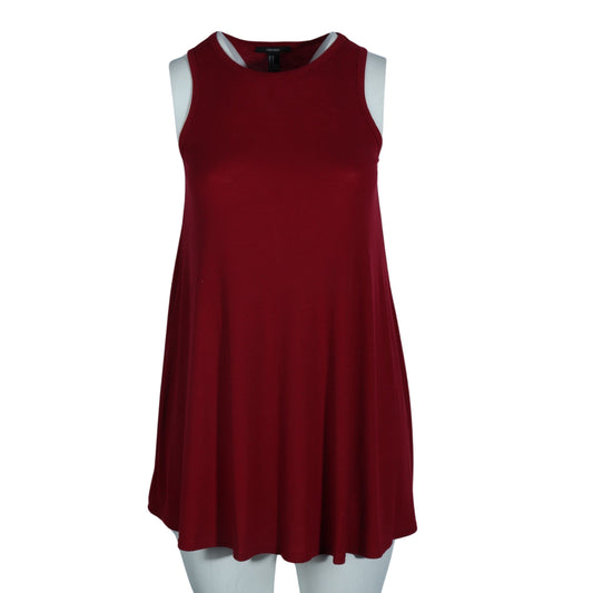 FOREVER 21 Womens Dress M / Red FOREVER 21 - Pull Over Dress