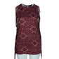 FOREVER 21 Womens Dress L / Burgundy FOREVER 21 - Round Neck Dress