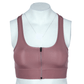 FORM ANGEL Womens sports L / Dark Pink FORM ANGEL - Zipper Up Tank Top
