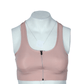 FORM ANGEL Womens sports L / Pink FORM ANGEL - Zipper Up Tank Top