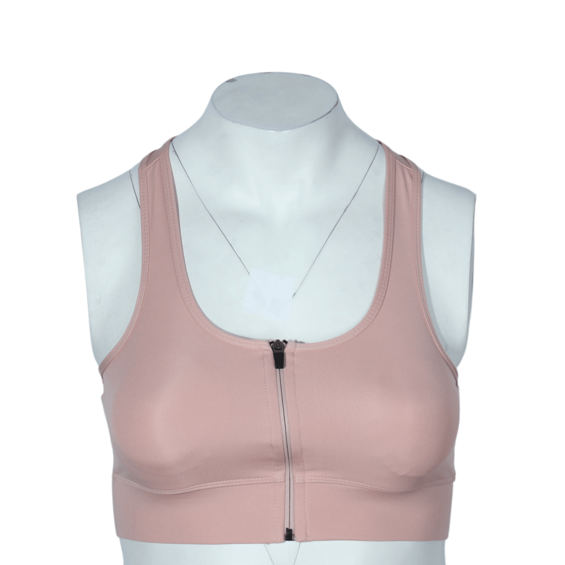 FORM ANGEL Womens sports L / Pink FORM ANGEL - Zipper Up Tank Top