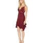 FREE PEOPLE Womens Dress M / Burgundy FREE PEOPLE -  Adella Slip Wine Dress