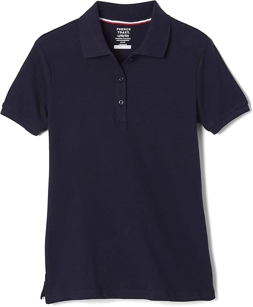FRENCH TOAST Boys Tops L / Navy FRENCH TOAST - Sold Color Polo T-Shirt