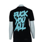 FSBN Mens Tops S / Black FSBN - Front And Back Printed T-Shirt