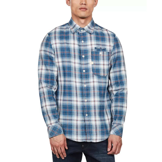 G-STAR RAW Mens Tops XL / Multi-Color G-STAR RAW -  Plaid Flannel Button-Down Shirt