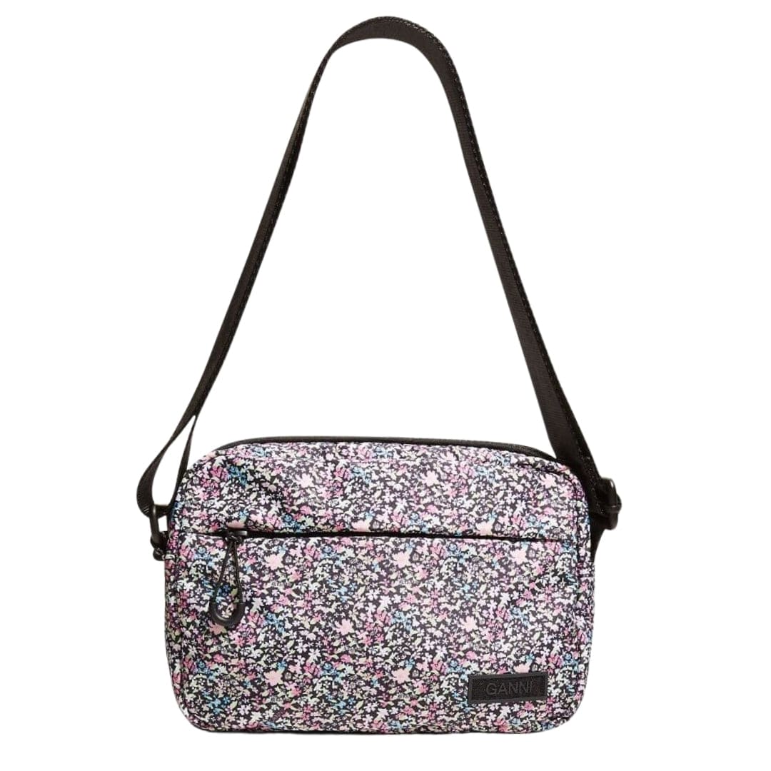 GANNI Women Bags Multi-Color GANNI - Floral Recycled Tech Crossbody Bag