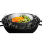 MEISTER GRILL - Iron Frying Pan, with 2 Handles On The Sides