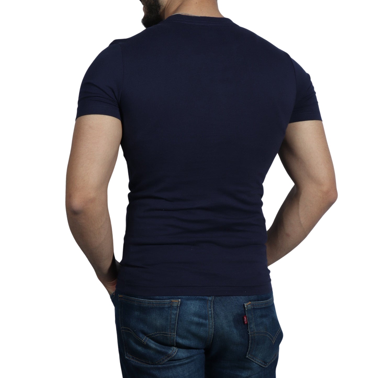 GENUINE MERCHANDISE Mens Tops XS / Navy GENUINE MERCHANDISE - Round Neck Top