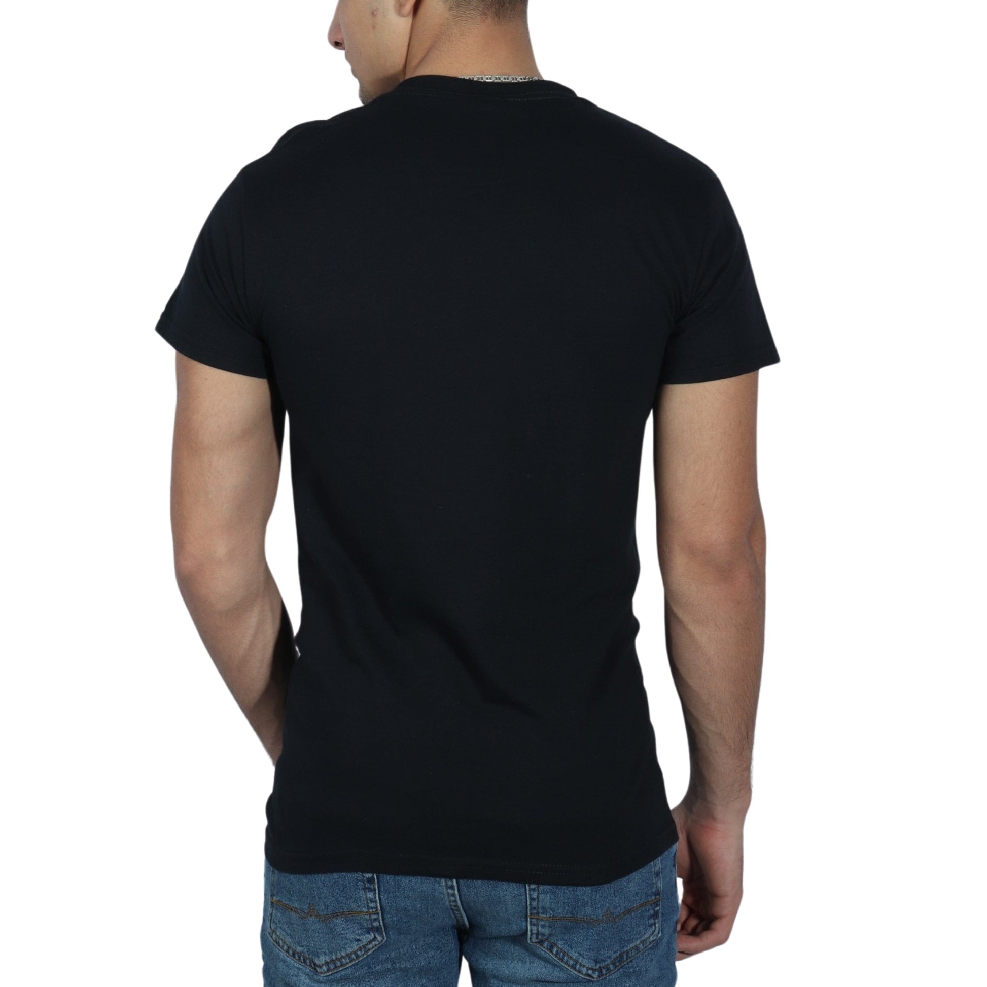 GILDAN Mens Tops S / Black GILDAN - Hole Printed Front