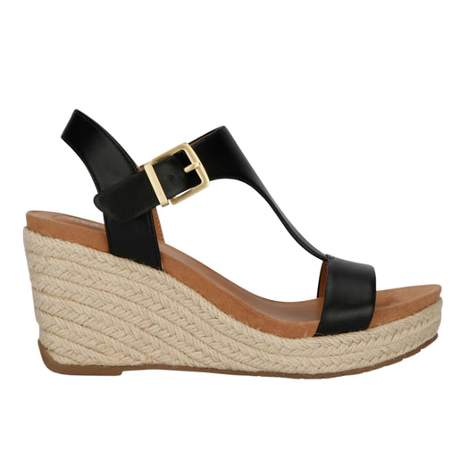 REACTION - Card Wedge Espadrille Sandals