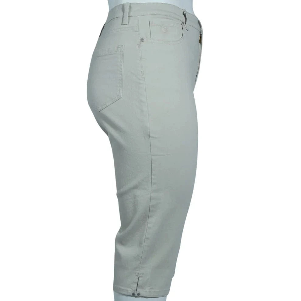 GLORIA VANDERBILT Womens Bottoms GLORIA VANDERBILT - Classic High-Rise Capri Jeans