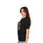 GOLDEN HOUR Womens Tops S / Black GOLDEN HOUR - Printed T-Shirt
