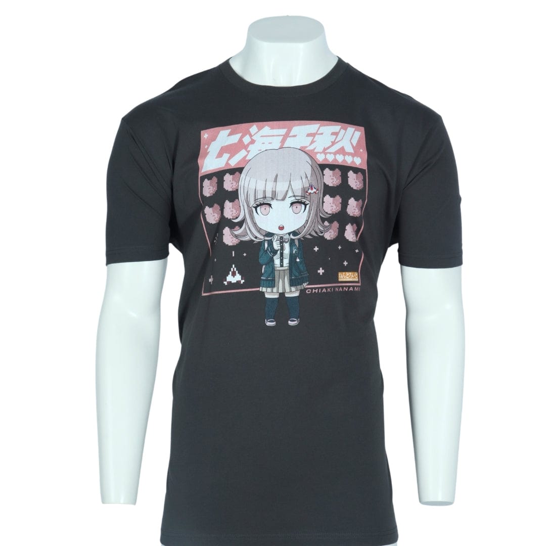 GOOD SMILE Mens Tops XL / Grey GOOD SMILE - Front Anime Printed T-Shirt