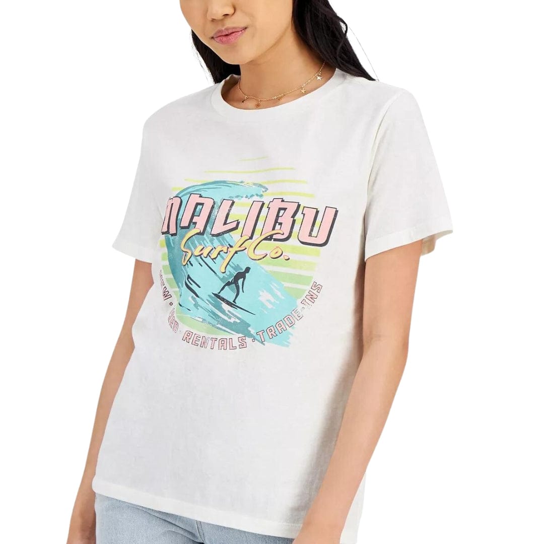 GRAYSON / THREADS Womens Tops S / Off-White GRAYSON / THREADS - Malibu Graphic-Print Tee