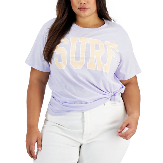 GRAYSON / THREADS Womens Tops XXL / Light Purple GRAYSON / THREADS - Surf graphic T-Shirt