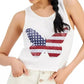 GRAYSON / THREADS Womens Tops GRAYSON / THREADS -  Usa Butterfly Graphic-Print Tank Top