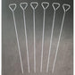 GRILL MEISTER Barbecue & Accessories Silver GRILL MEISTER - 6 Piece BBQ Skewers Set