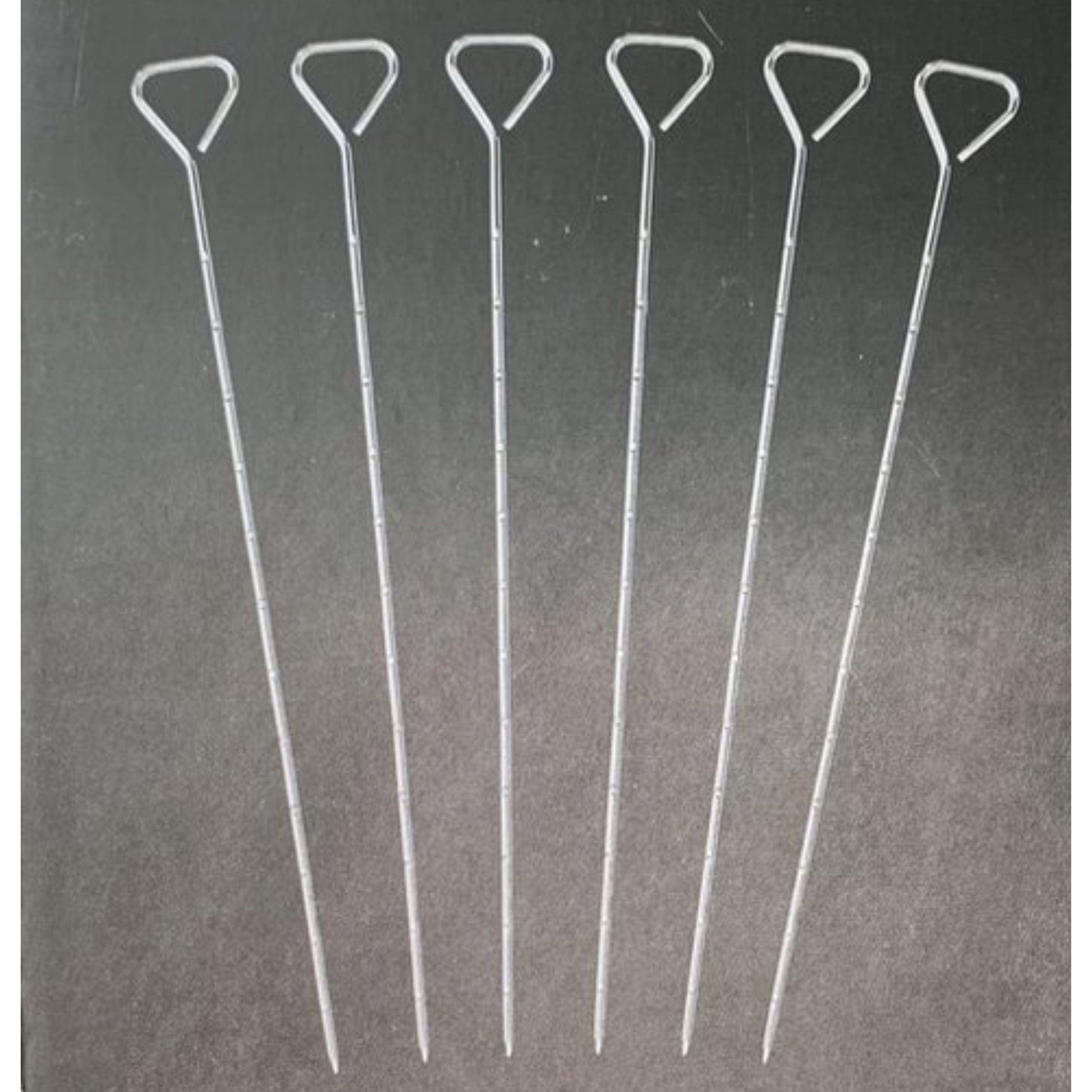GRILL MEISTER Barbecue & Accessories Silver GRILL MEISTER - 6 Piece BBQ Skewers Set