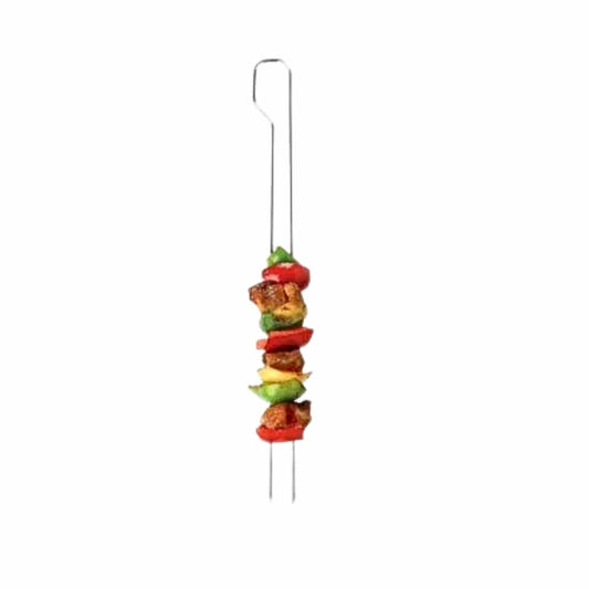 GRILL MEISTER Barbecue & Accessories Silver GRILL MEISTER - Double skewers meat 4 pieces per pack