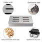 GRILL MEISTER Barbecue & Accessories Silver GRILL MEISTER - Grill Smoker Box