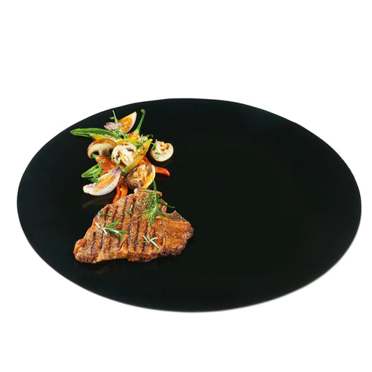 GRILL MEISTER Barbecue & Accessories Black GRILL MEISTER - Set of 3 barbecue grill mats