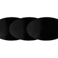 GRILL MEISTER Barbecue & Accessories Black GRILL MEISTER - Set of 3 barbecue grill mats