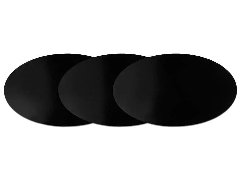 GRILL MEISTER Barbecue & Accessories Black GRILL MEISTER - Set of 3 barbecue grill mats