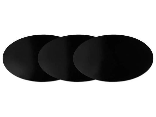 GRILL MEISTER Barbecue & Accessories Black GRILL MEISTER - Set of 3 barbecue grill mats