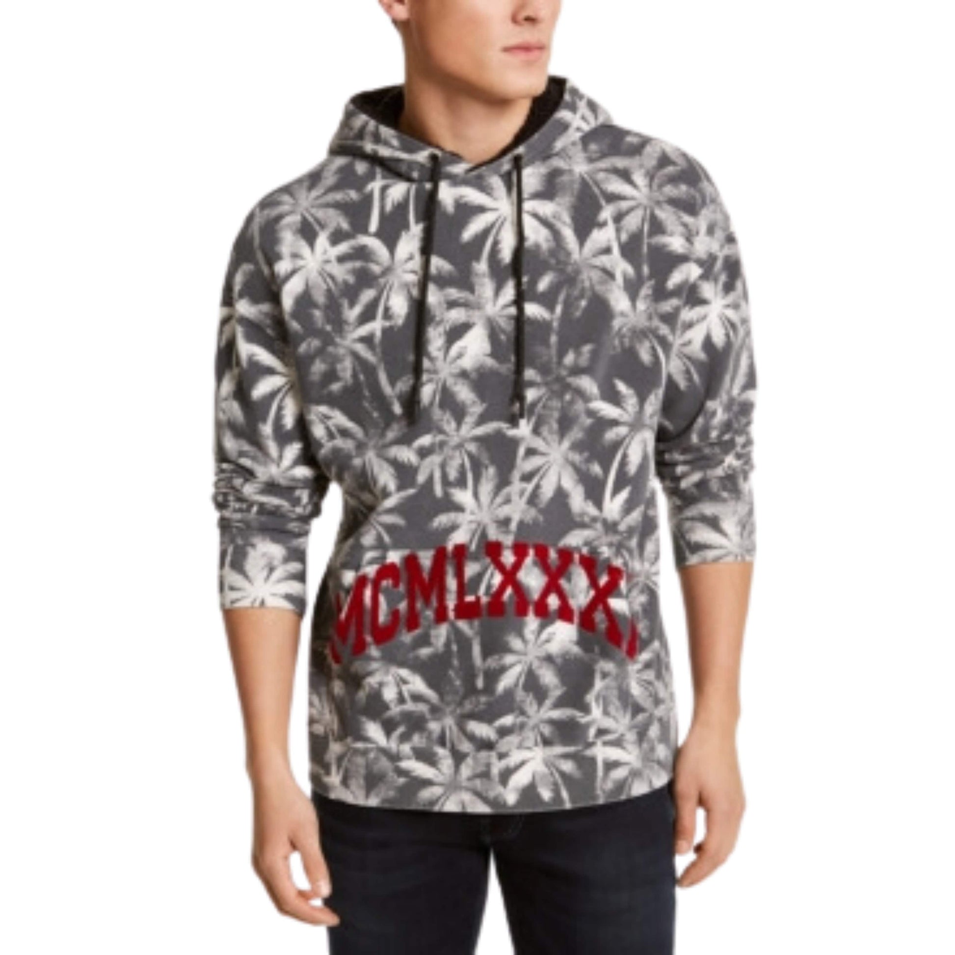 GUESS Mens Tops M / Multi-Color GUESS - Long Sleeve Classic Fit Hoodie